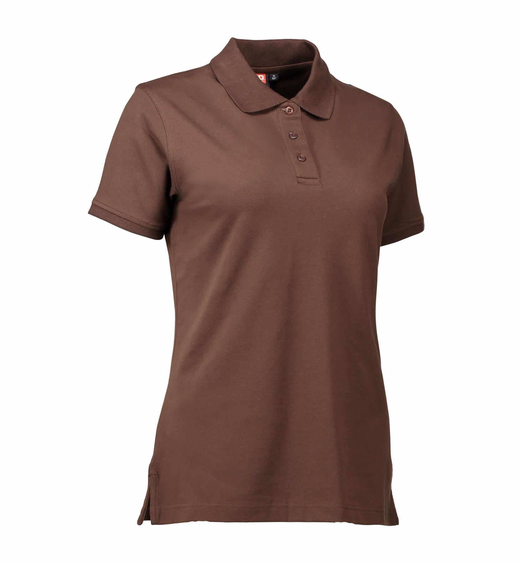 ID Damen Poloshirt Baumwoll-Stretch 0527