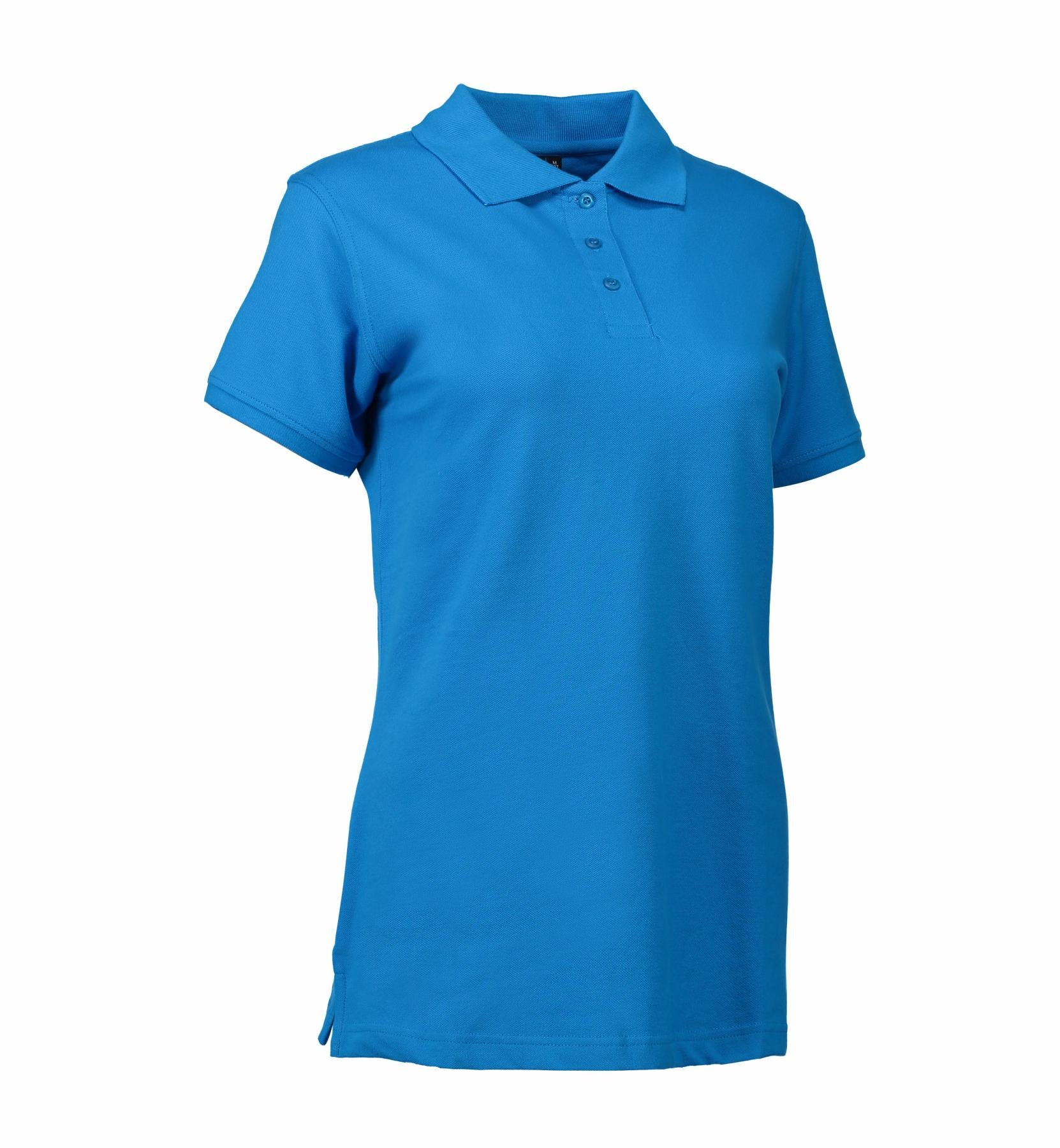 ID Damen Poloshirt Baumwoll-Stretch 0527