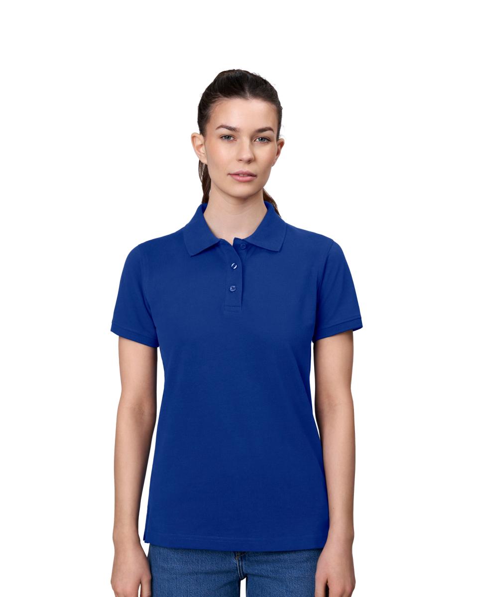 ID Damen Poloshirt Baumwoll-Stretch 0527