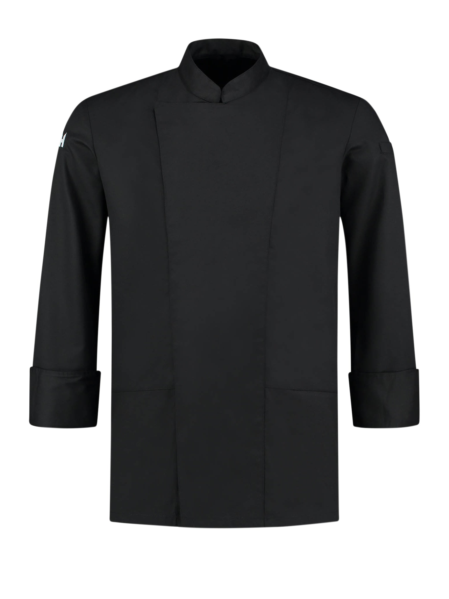 Klassische Drucknopf Kochjacke Dave