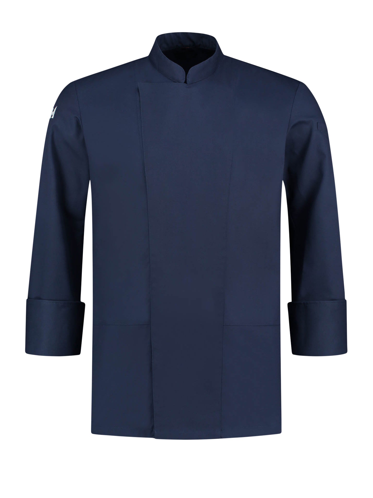 Klassische Drucknopf Kochjacke Dave