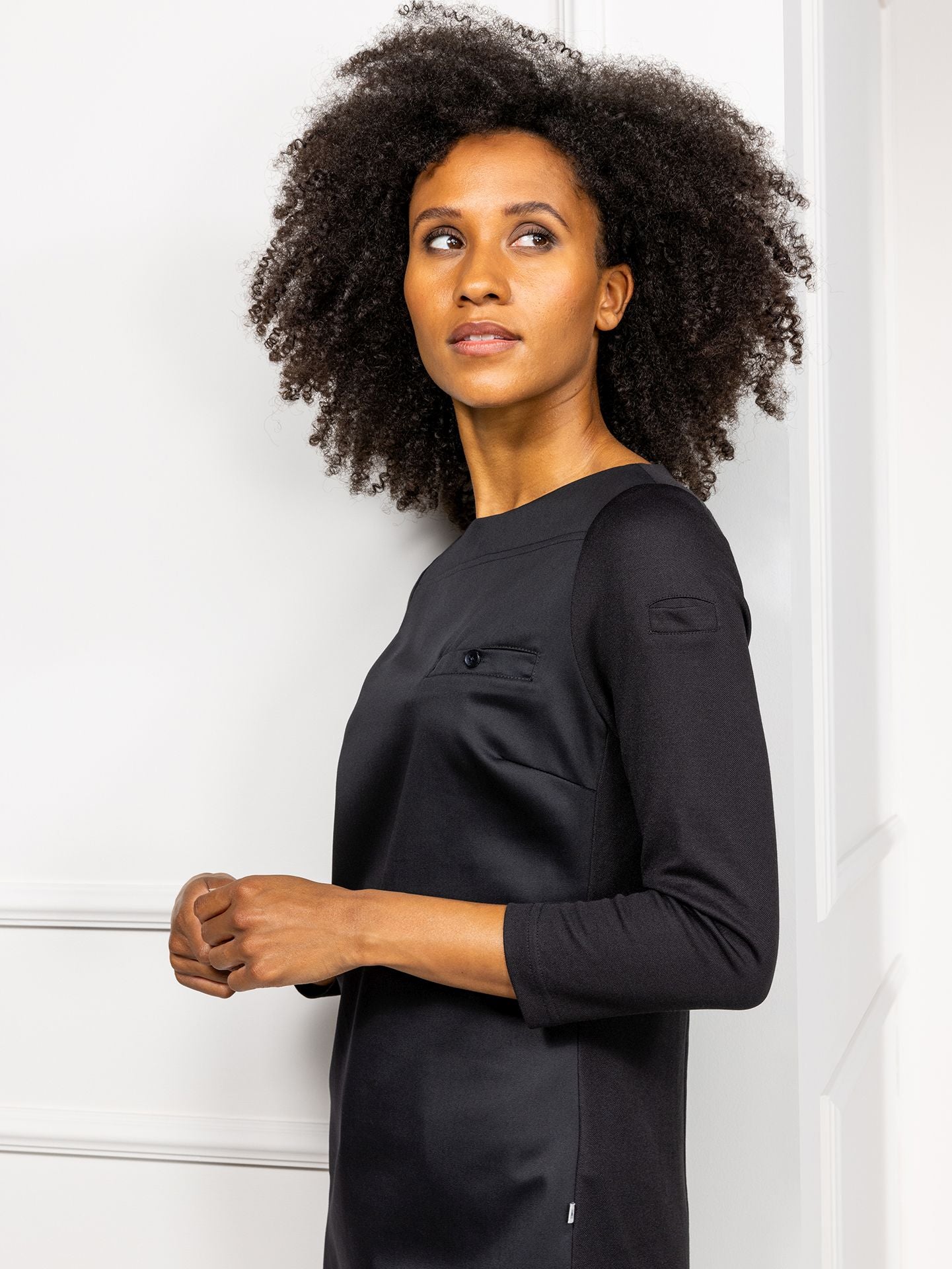 Damen-Gastroshirt Evy 1212 mit Bootskragen