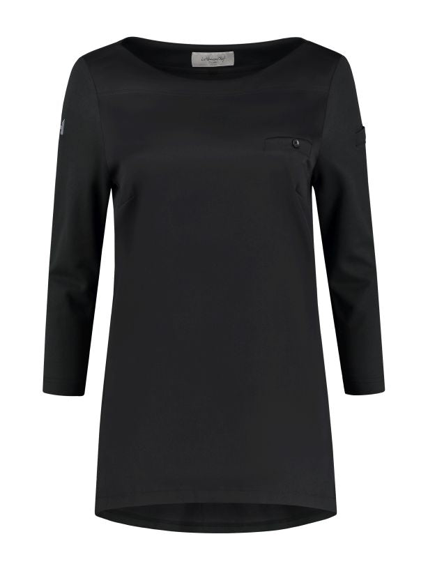 Damen-Gastroshirt Evy 1212 mit Bootskragen