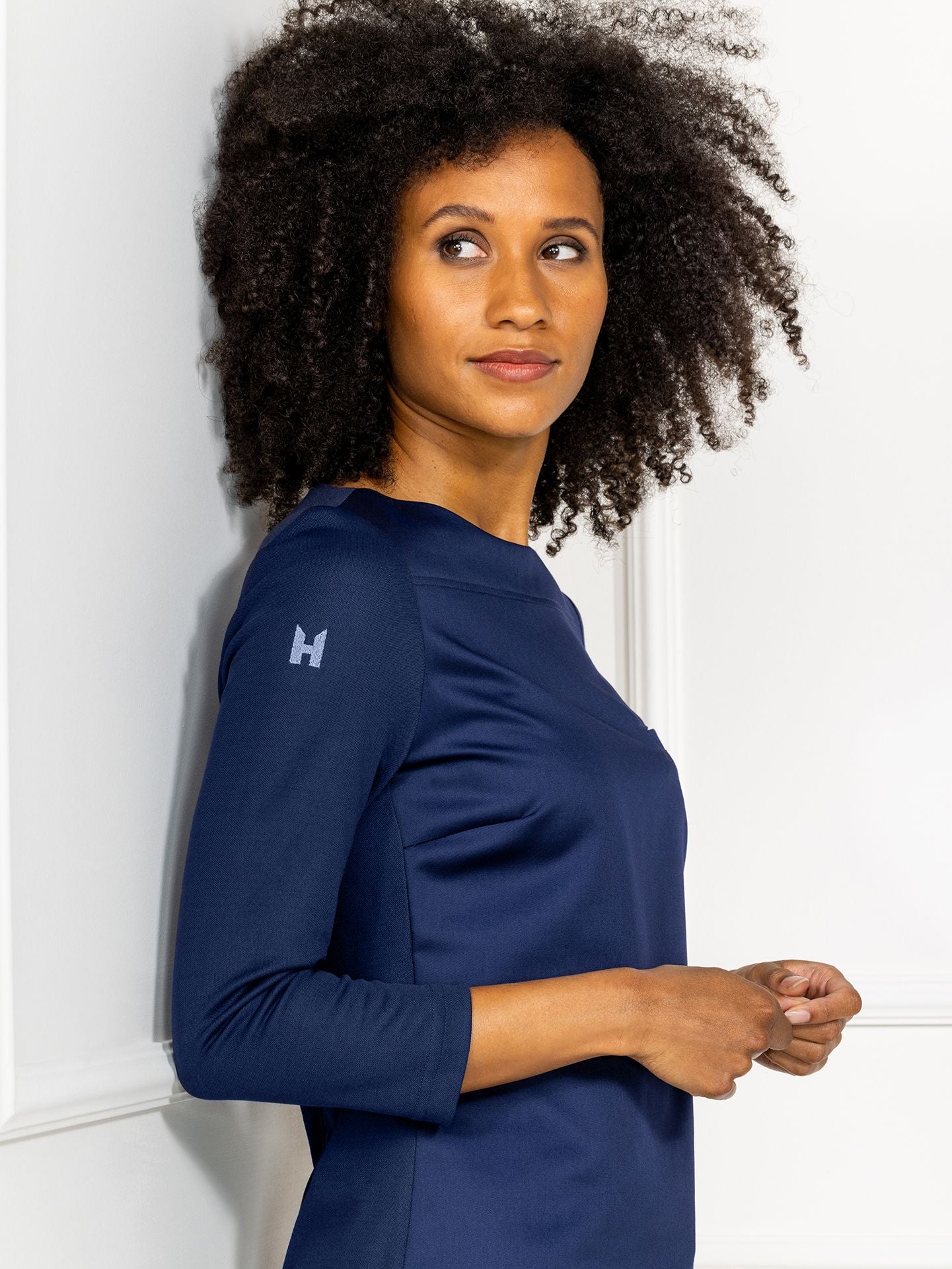 Damen-Gastroshirt Evy 1212 mit Bootskragen