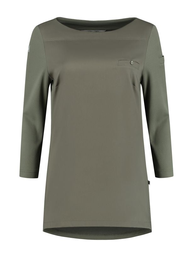 Damen-Gastroshirt Evy 1212 mit Bootskragen