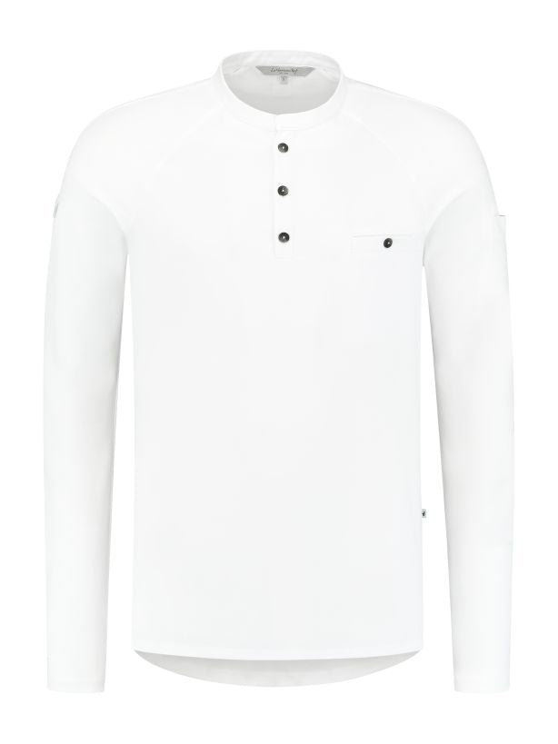 Gastroshirt 1225 Elias mit Knopfleiste