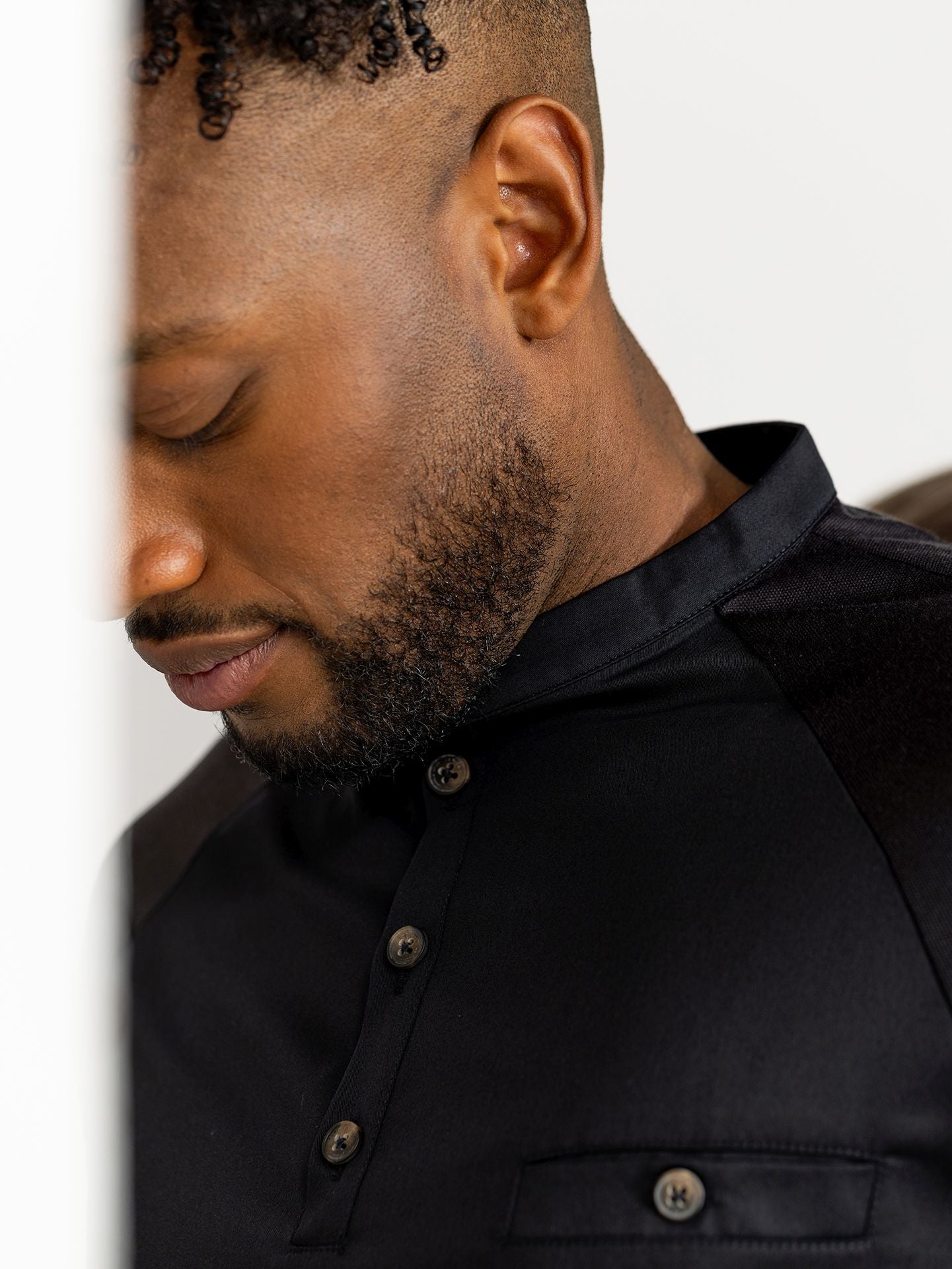 Gastroshirt 1225 Elias mit Knopfleiste