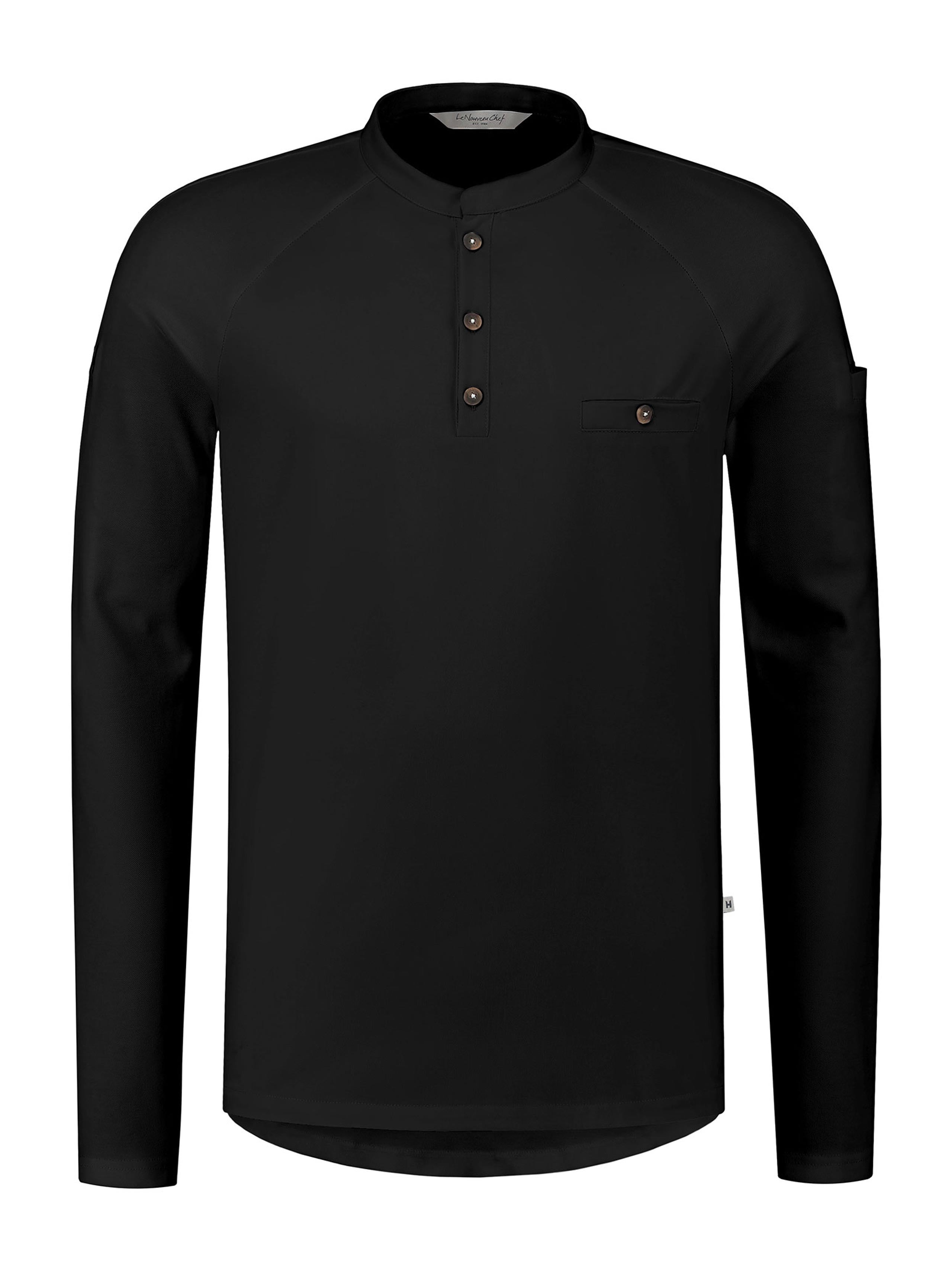 Gastroshirt 1225 Elias mit Knopfleiste