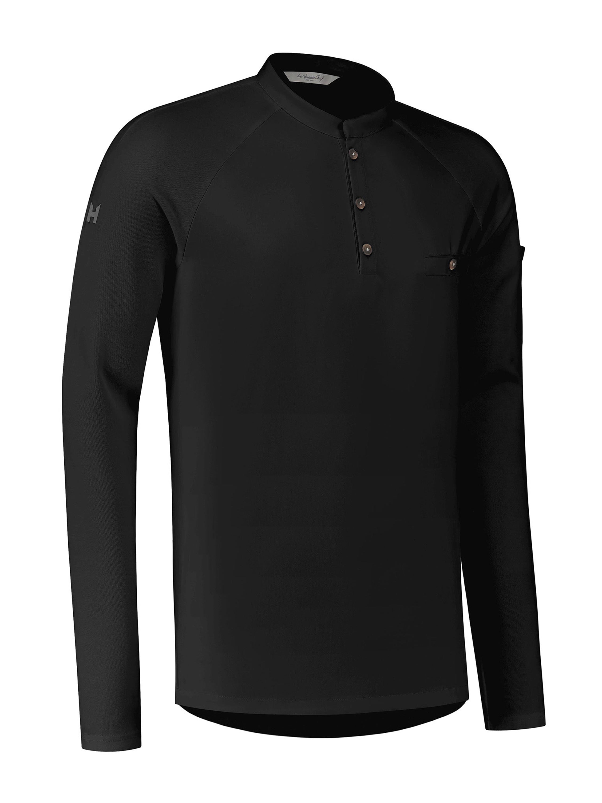 Gastroshirt 1225 Elias mit Knopfleiste