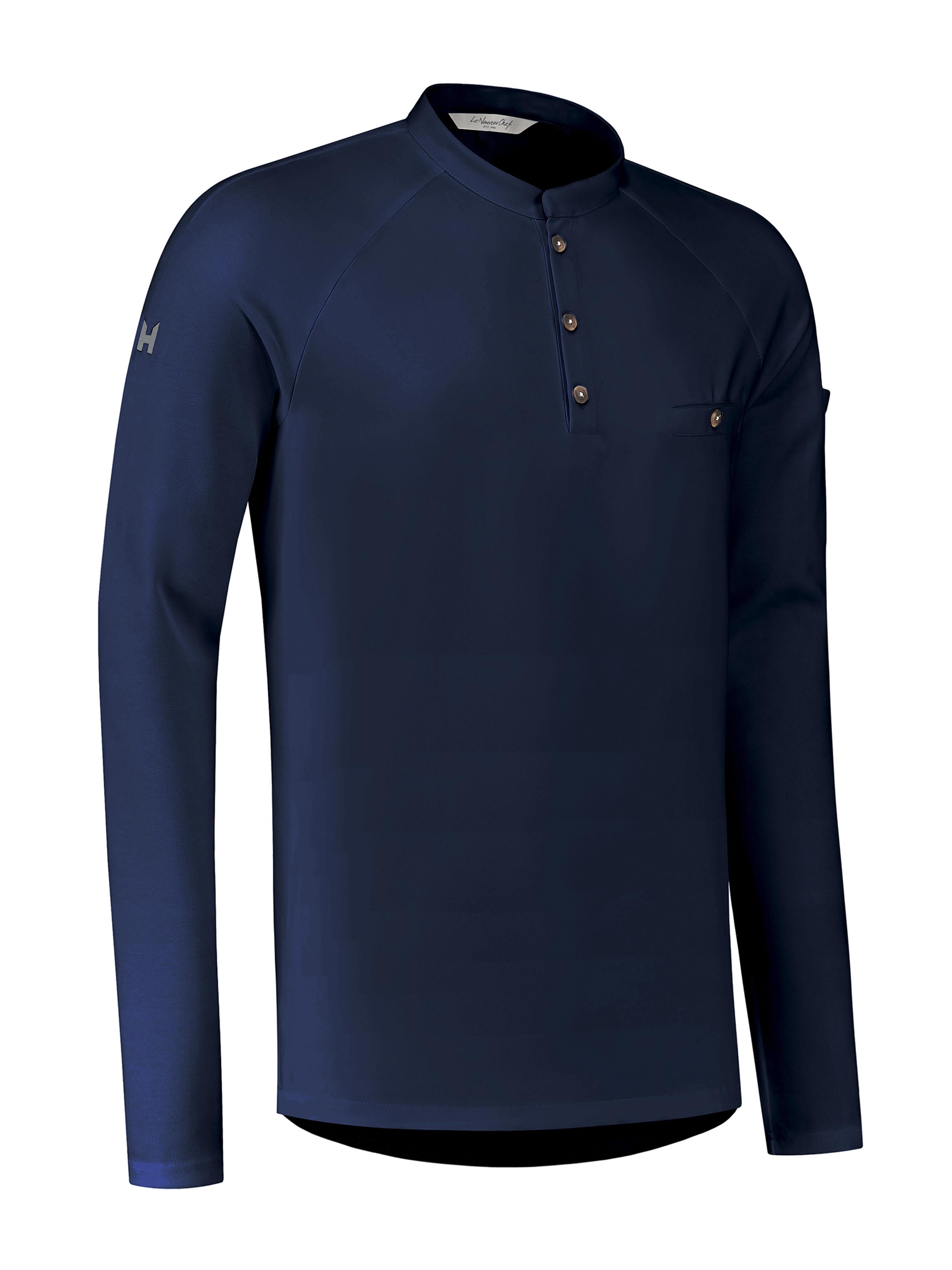 Gastroshirt 1225 Elias mit Knopfleiste