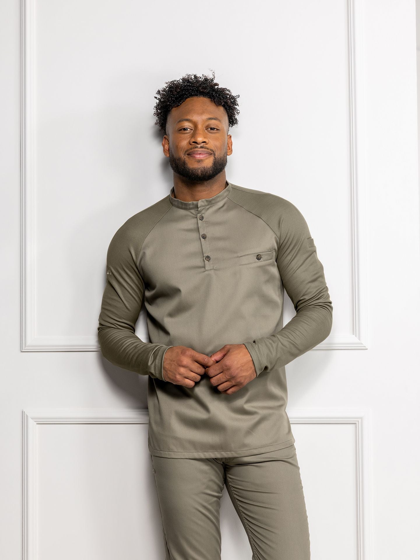 Gastroshirt 1225 Elias mit Knopfleiste
