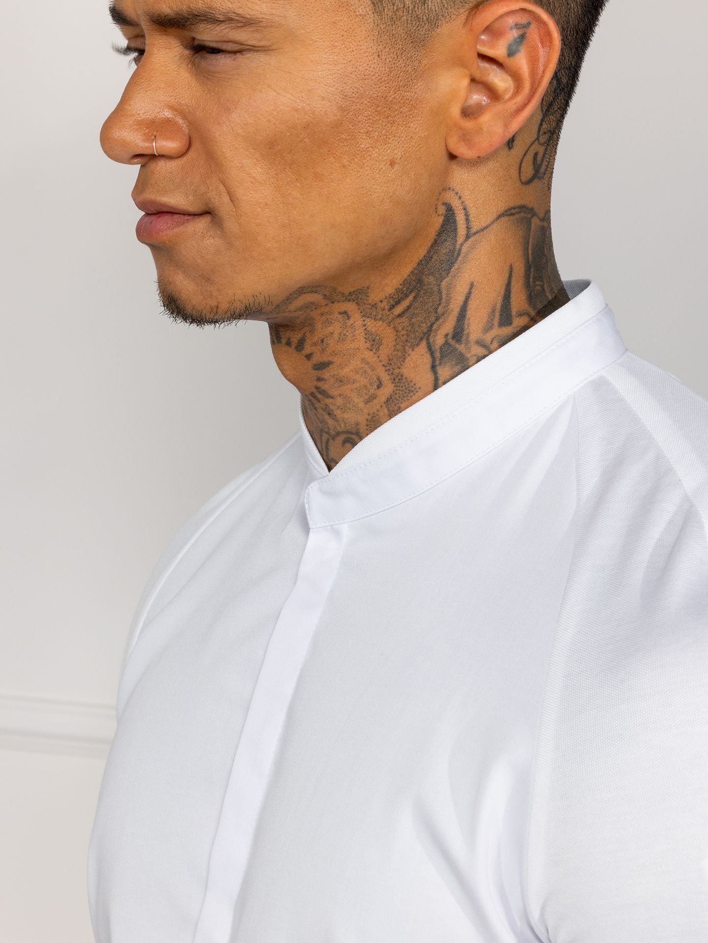 Kochhemd Romain 1404 mit Raglan-Arm