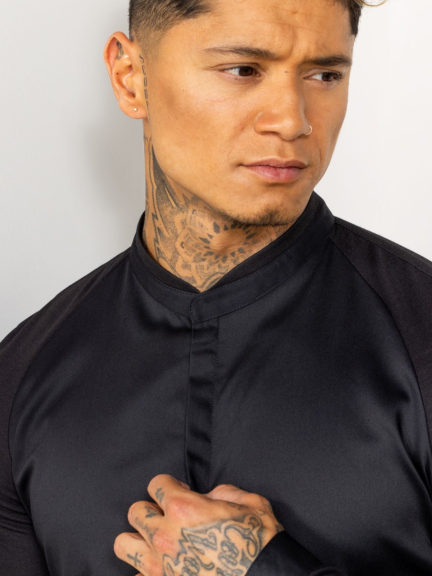 Kochhemd Romain 1404 mit Raglan-Arm