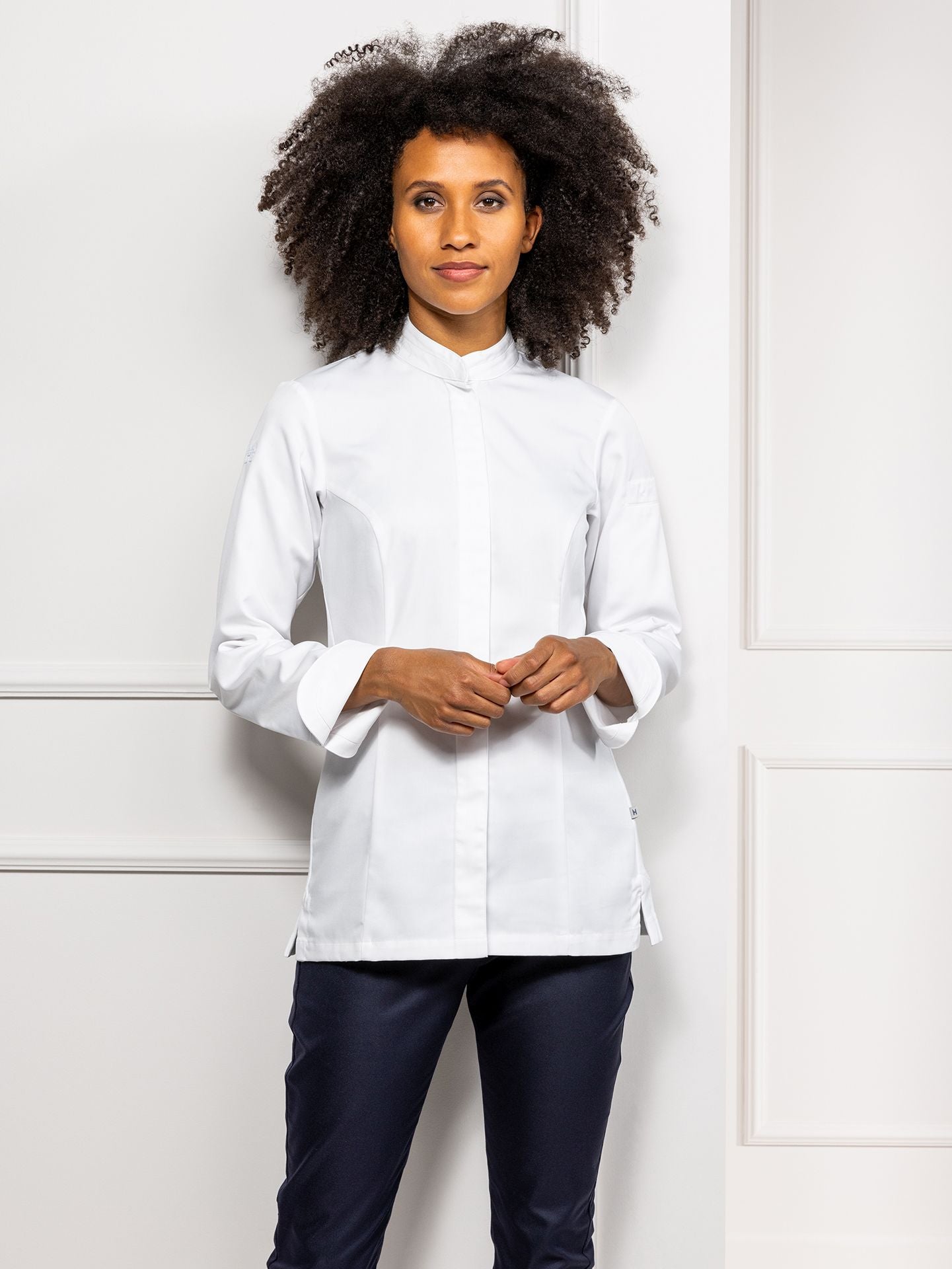 Einreihige Damen Kochjacke 2016 Elise
