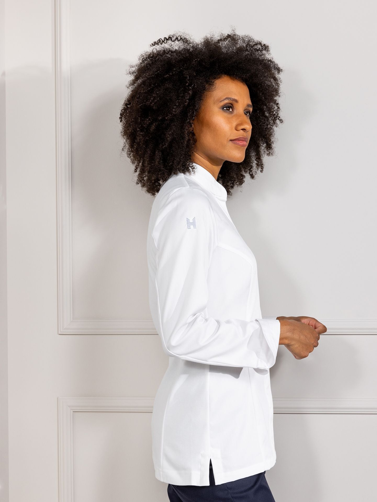 Einreihige Damen Kochjacke 2016 Elise
