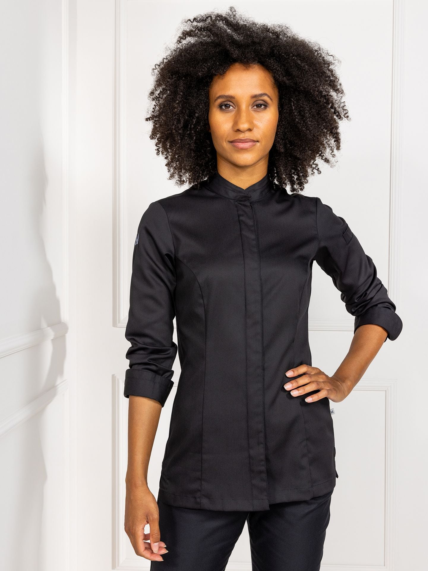 Einreihige Damen Kochjacke 2016 Elise