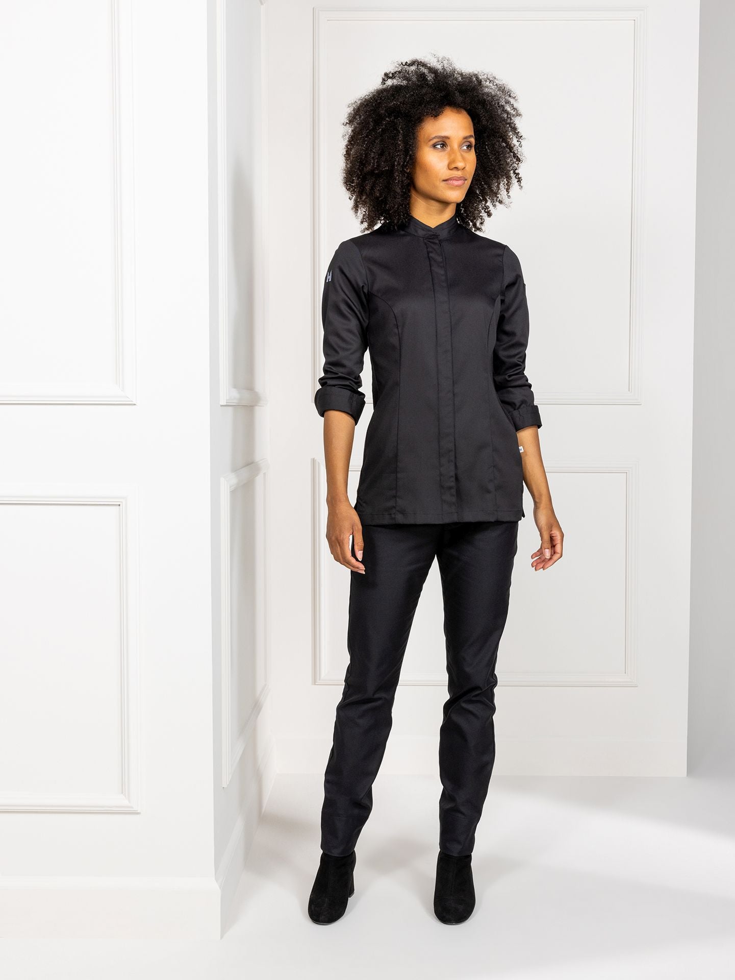 Einreihige Damen Kochjacke 2016 Elise