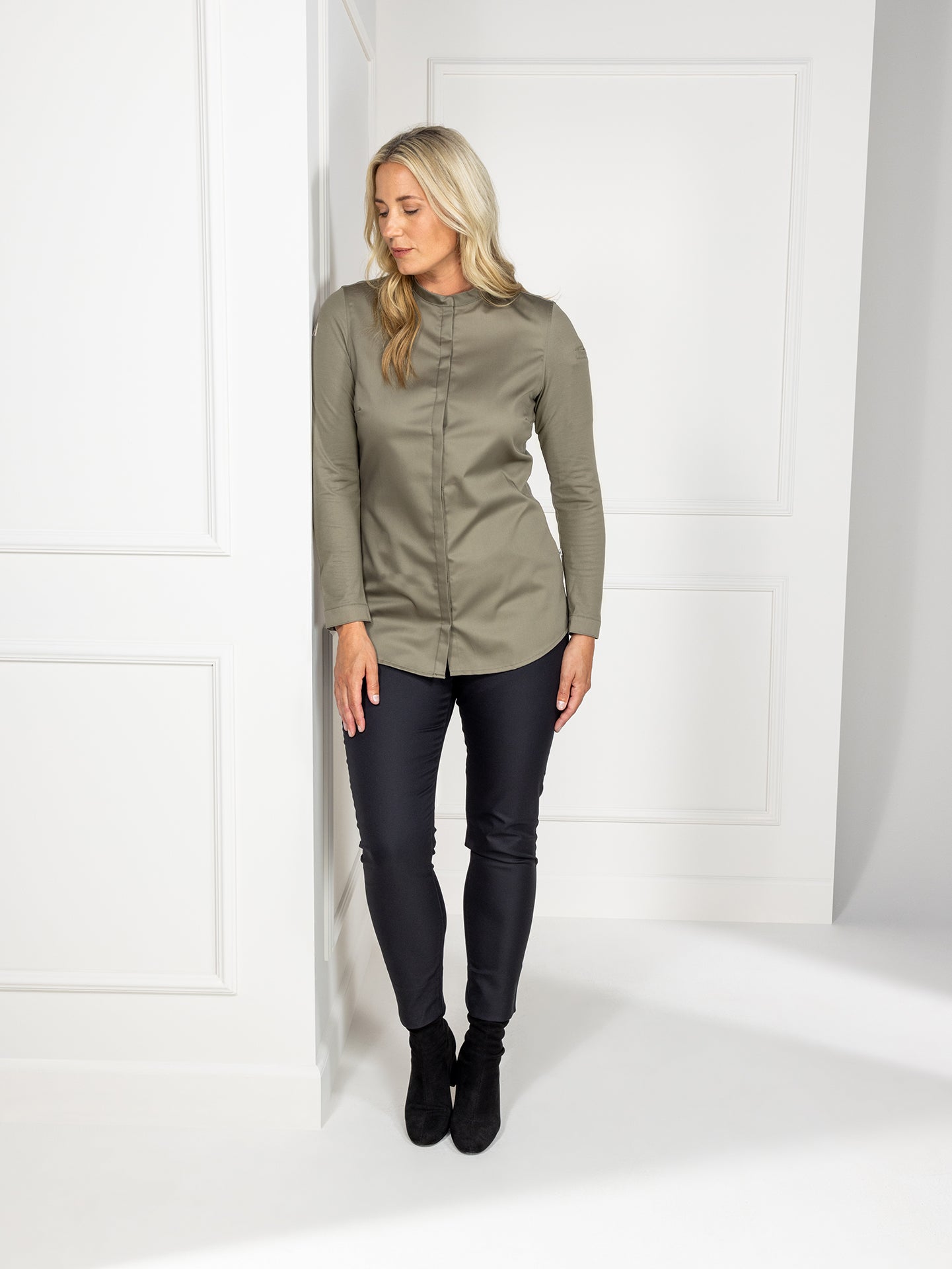 Damen Kochhemd 8013 Jolie Slim Fit