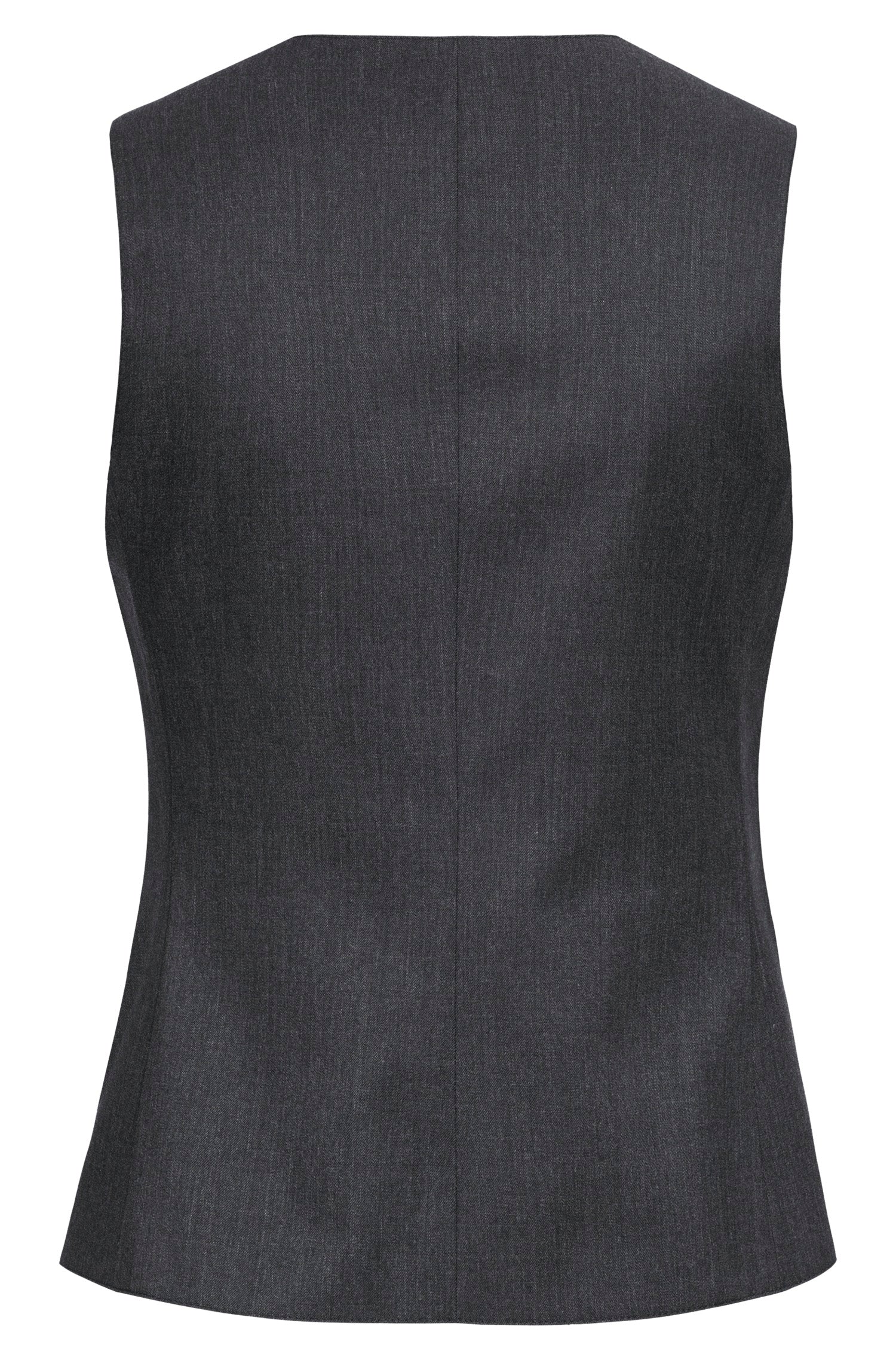 Damen Weste 1249 aus Schurwoll-Mix