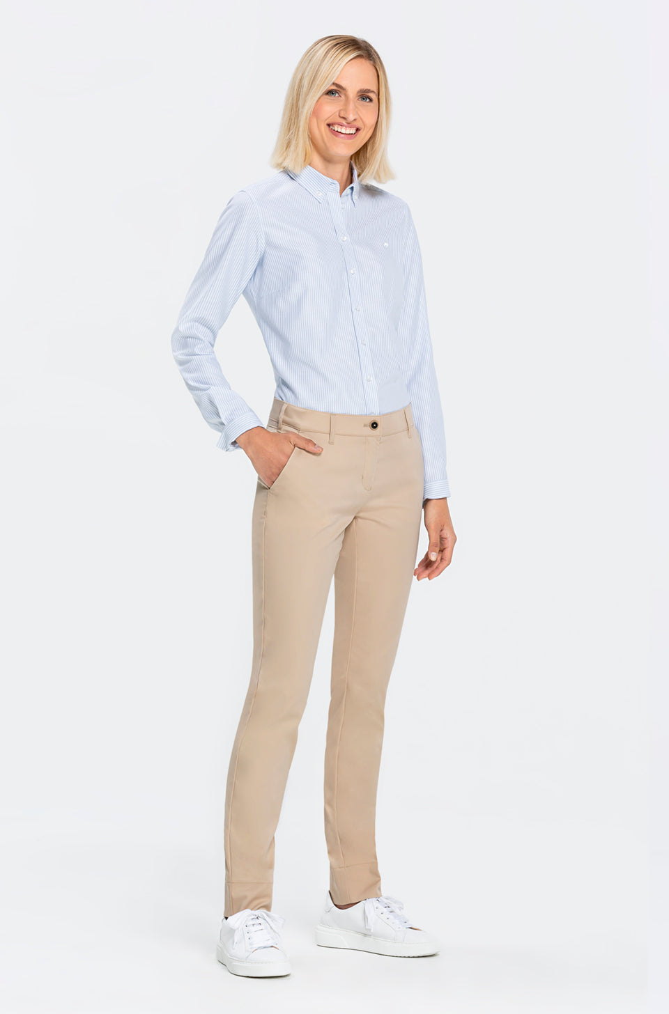 Modische Damen Chino Hose 1328 von Greiff bei workers friend online bestellen