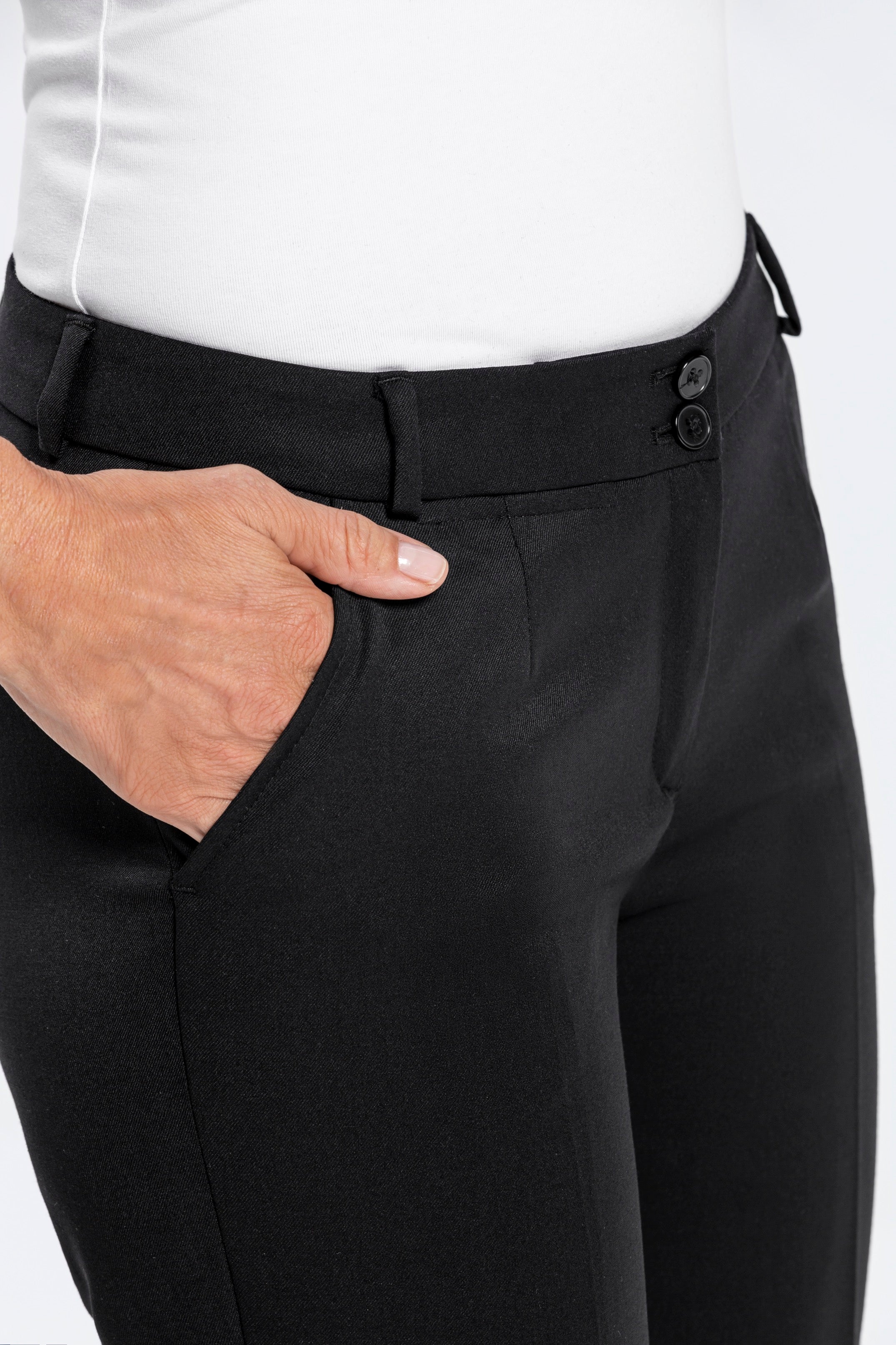 Damenhose 1353 Stretch mit geradem Bein