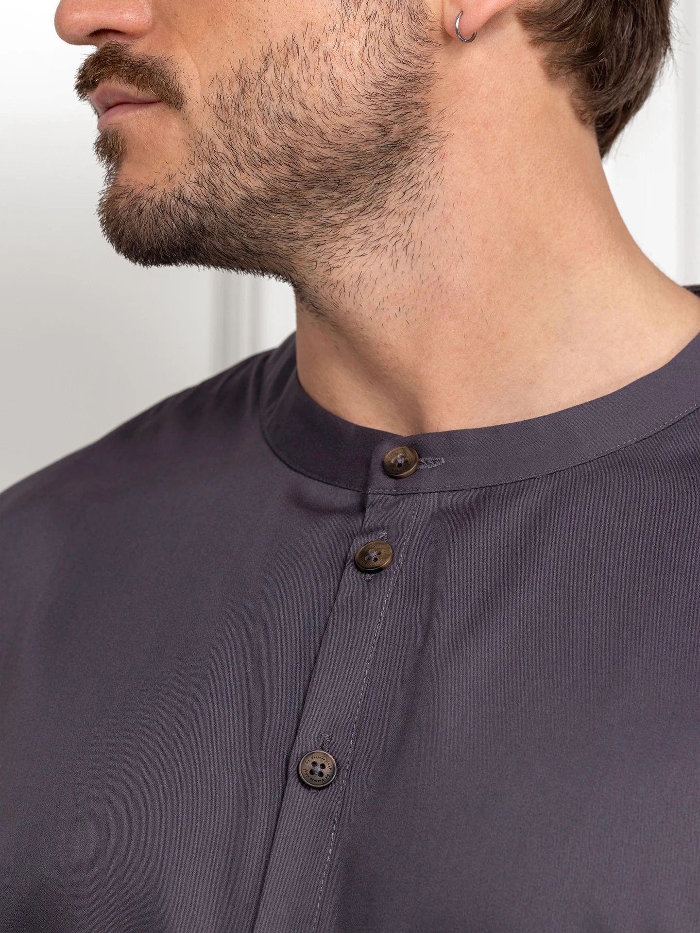 Oversized Gastro Shirt 1408 Gorgio geknöpft