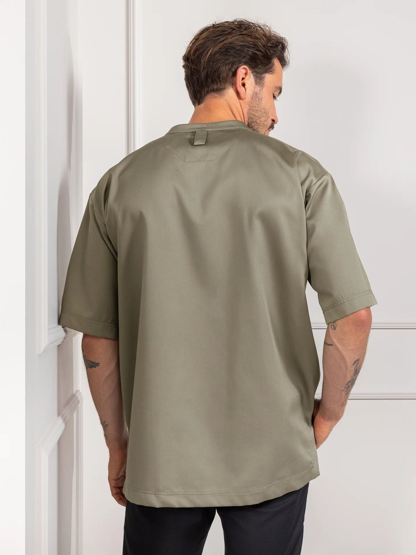 Oversized Gastro Shirt 1408 Gorgio geknöpft