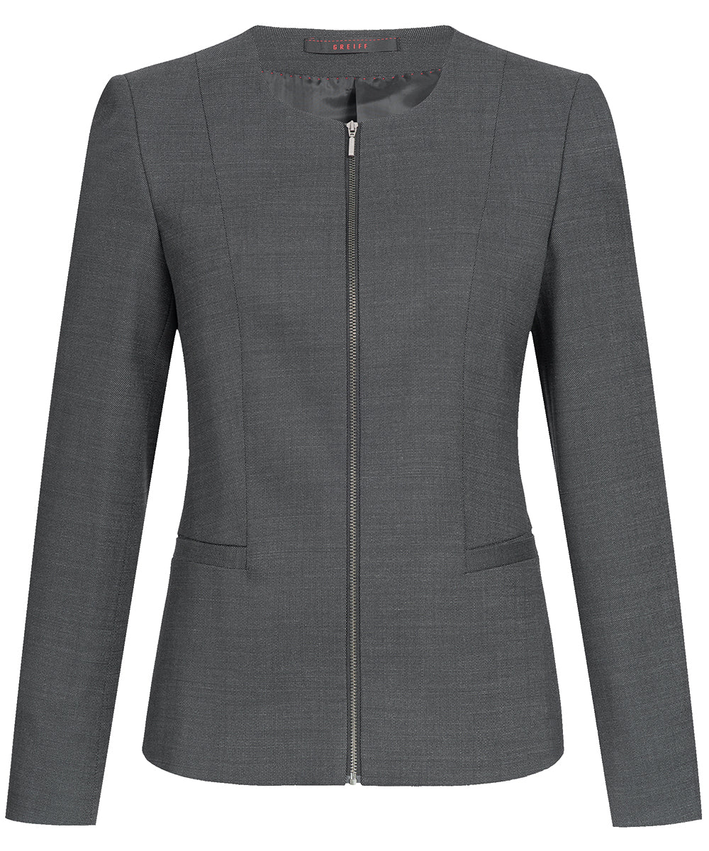 Damen-Blazer Modern Regular Fit von Greiff bei workers friend ppschwarz