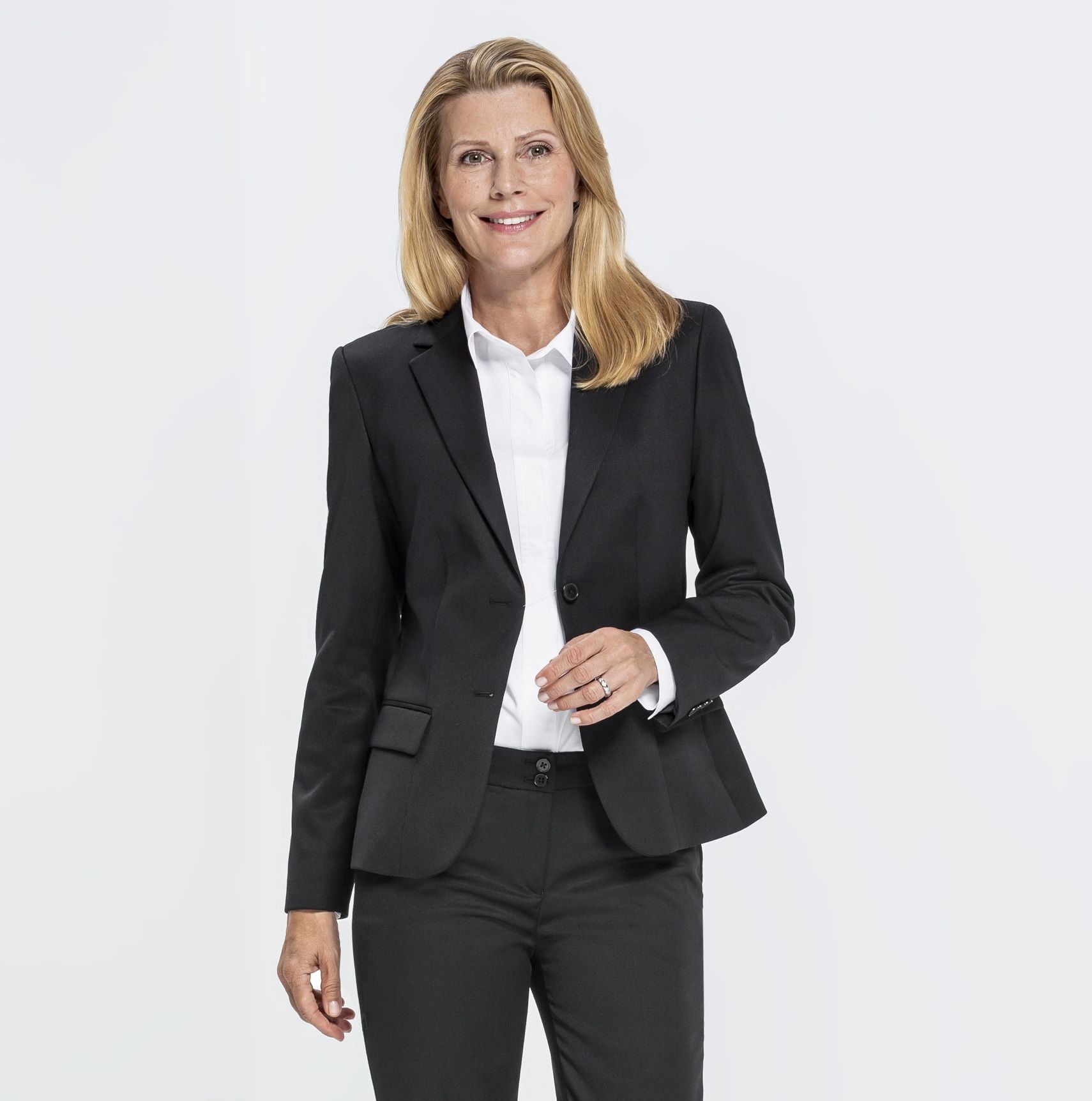 Damen 2 Knopf Blazer 1432 mit Stretch