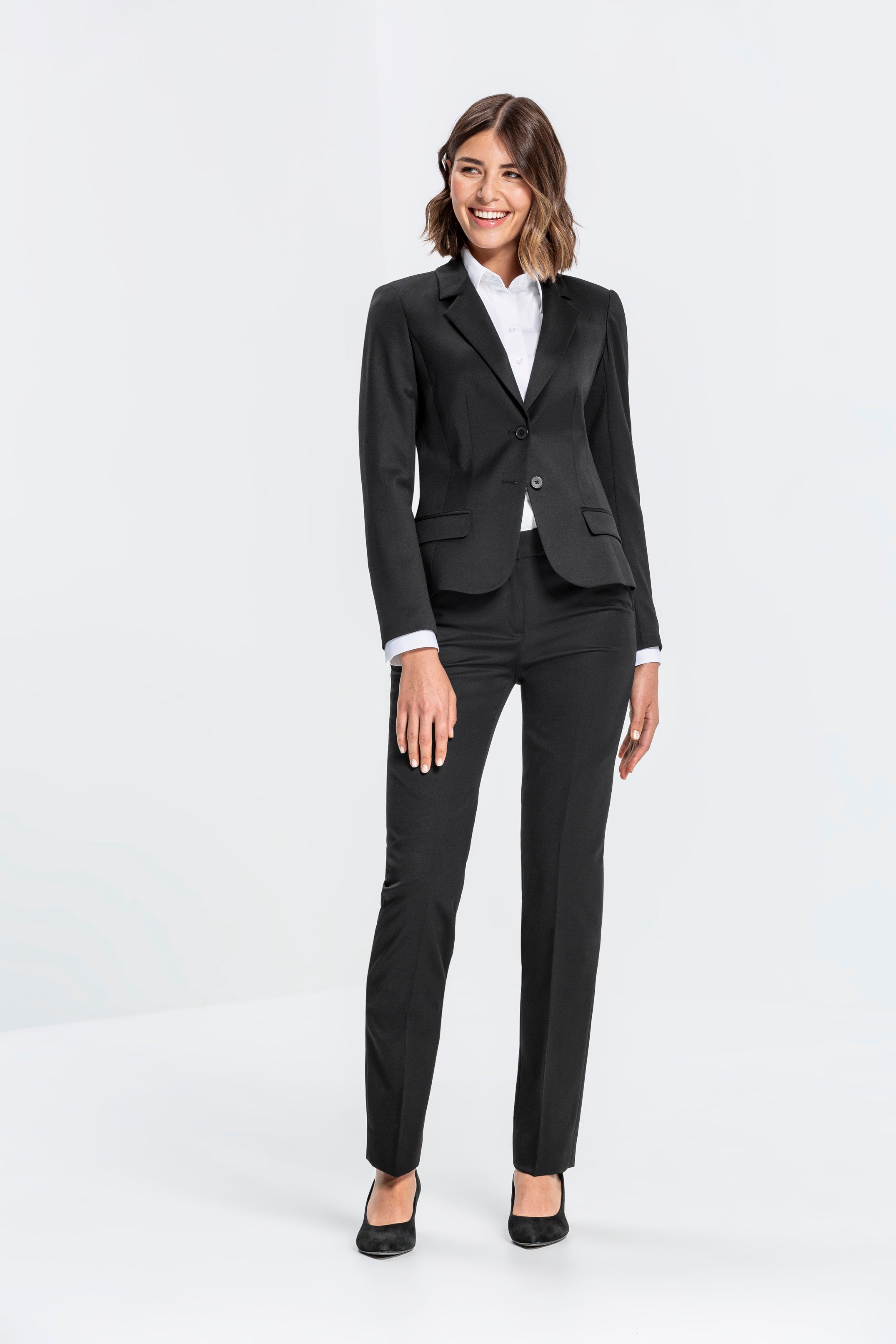 Damen Hose 1358 Slim Fit mit Stretch