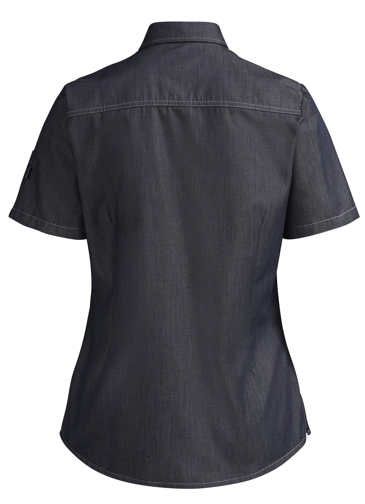 Damen Koch-/Servicebluse 15054 Kurzarm
