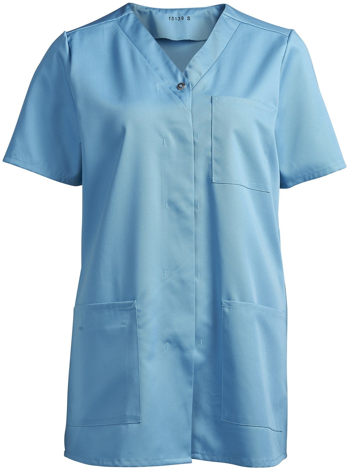 Geknöpfter Damen Kasack 15139 mit Tencel
