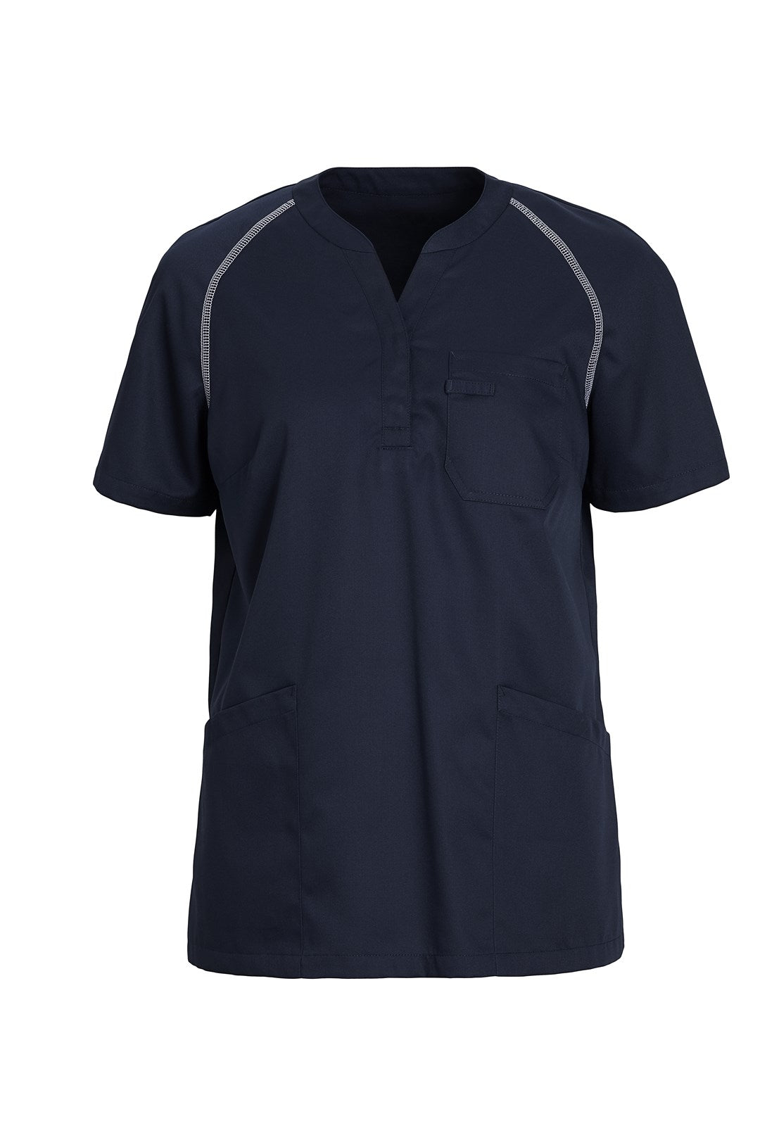 Damen Kasack Tencel 15449 mit Knopfleiste