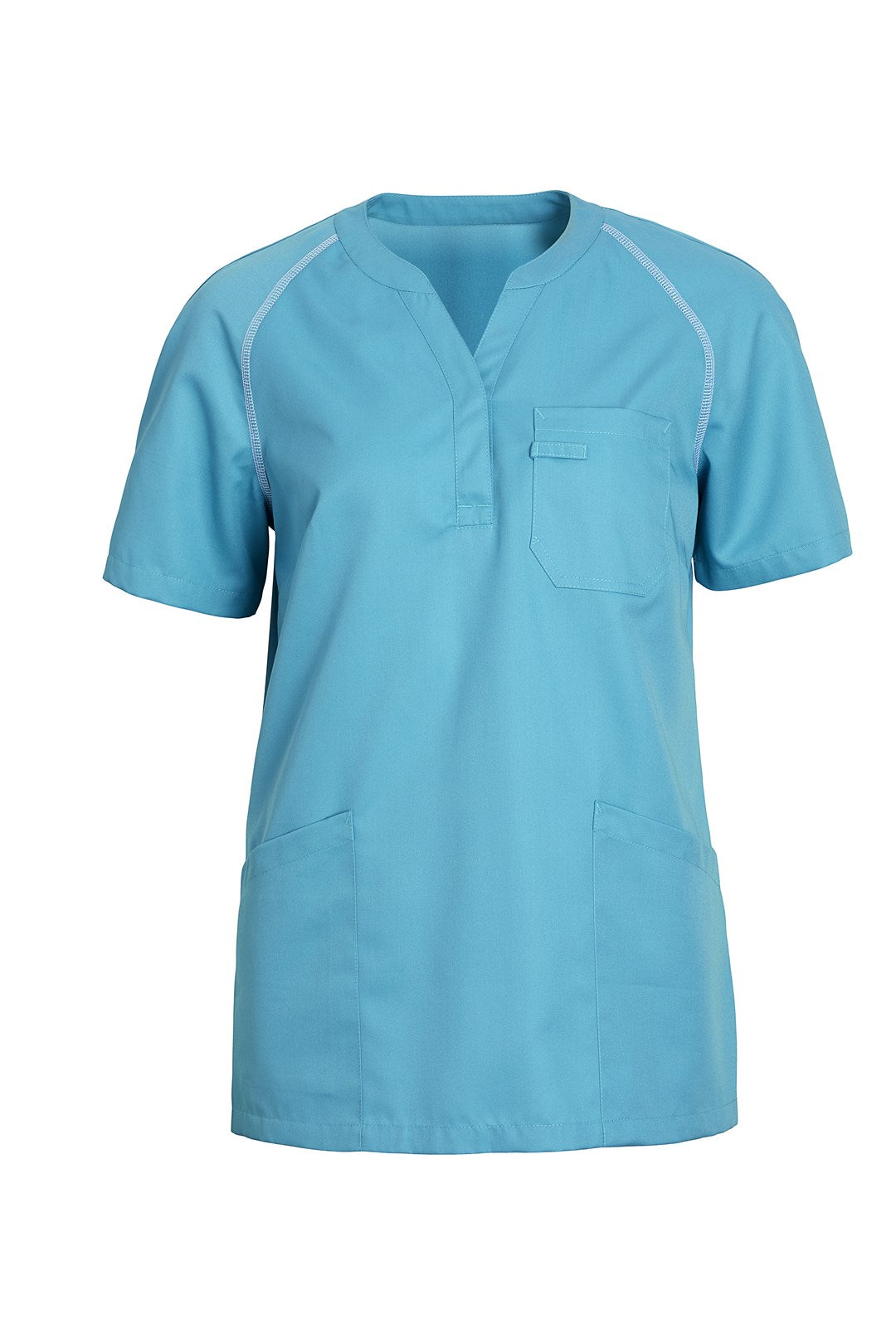 Damen Kasack Tencel 15449 mit Knopfleiste
