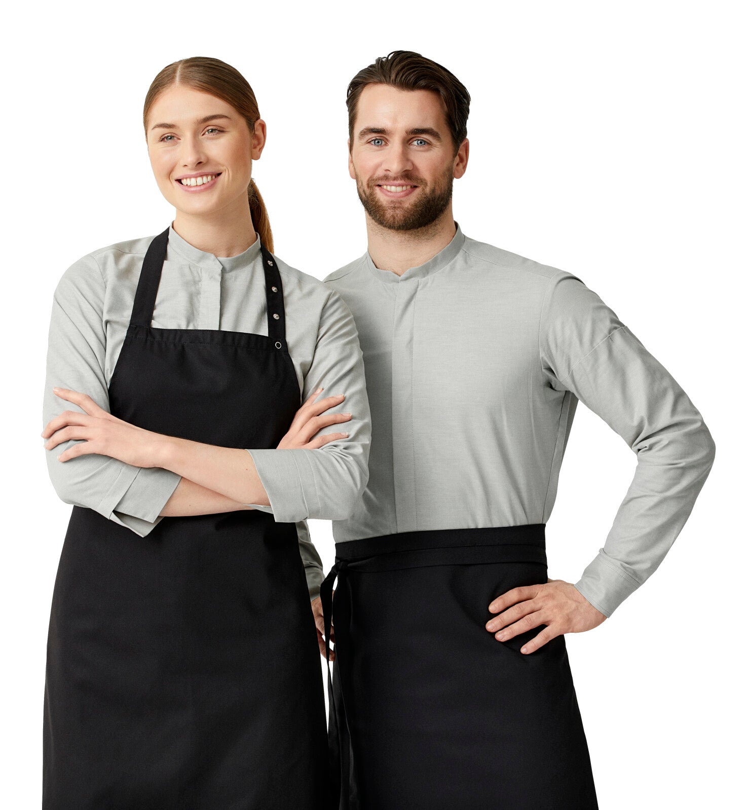 Oxford Stehkragen-Bluse 15478 mit 7/8-Arm