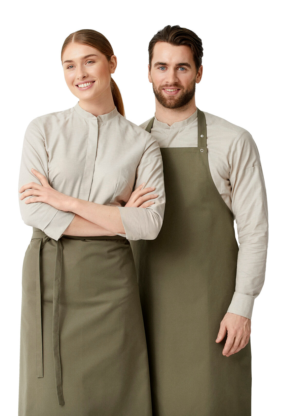 Oxford Stehkragen-Bluse 15478 mit 7/8-Arm