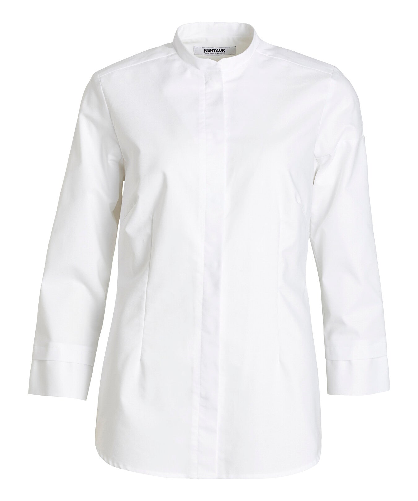 Oxford Stehkragen-Bluse 15478 mit 7/8-Arm