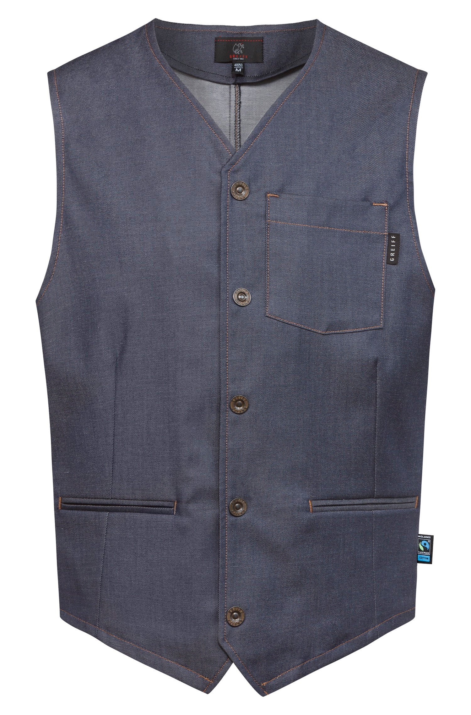 Herrenweste 1619 Denimstyle