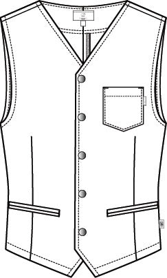 Herrenweste 1619 Denimstyle