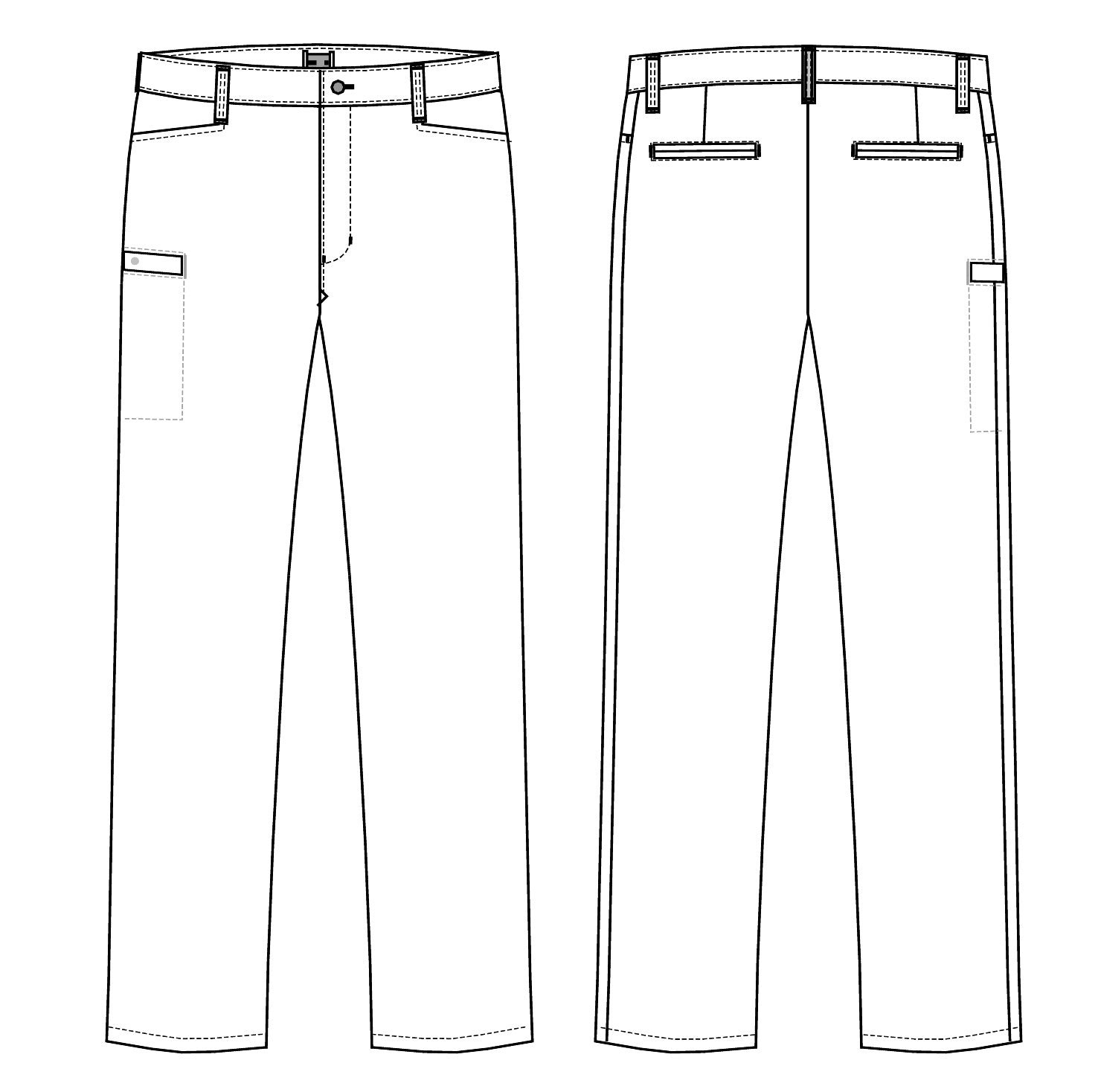 Damen Chino Hose khakibraun mit Stretch