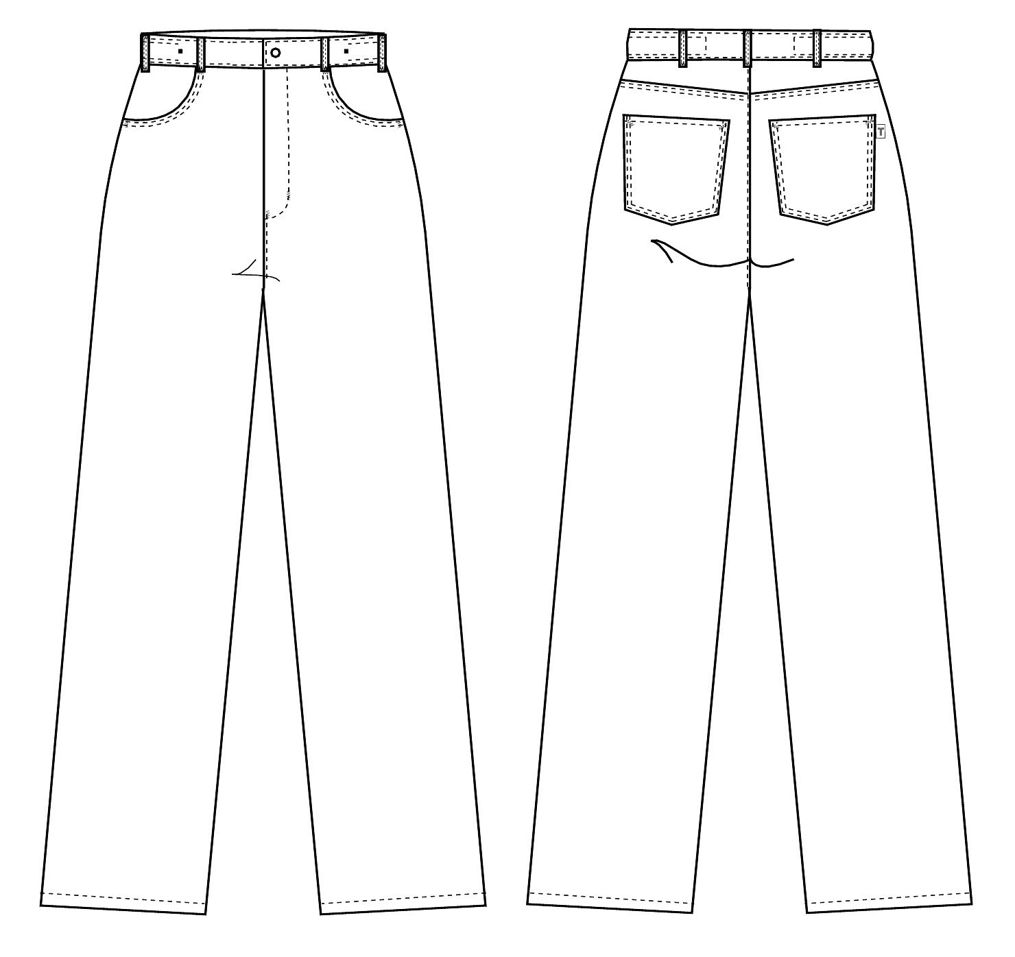 1696_Kentaur_Kochhose_UNisex_Nadelstreifen_4