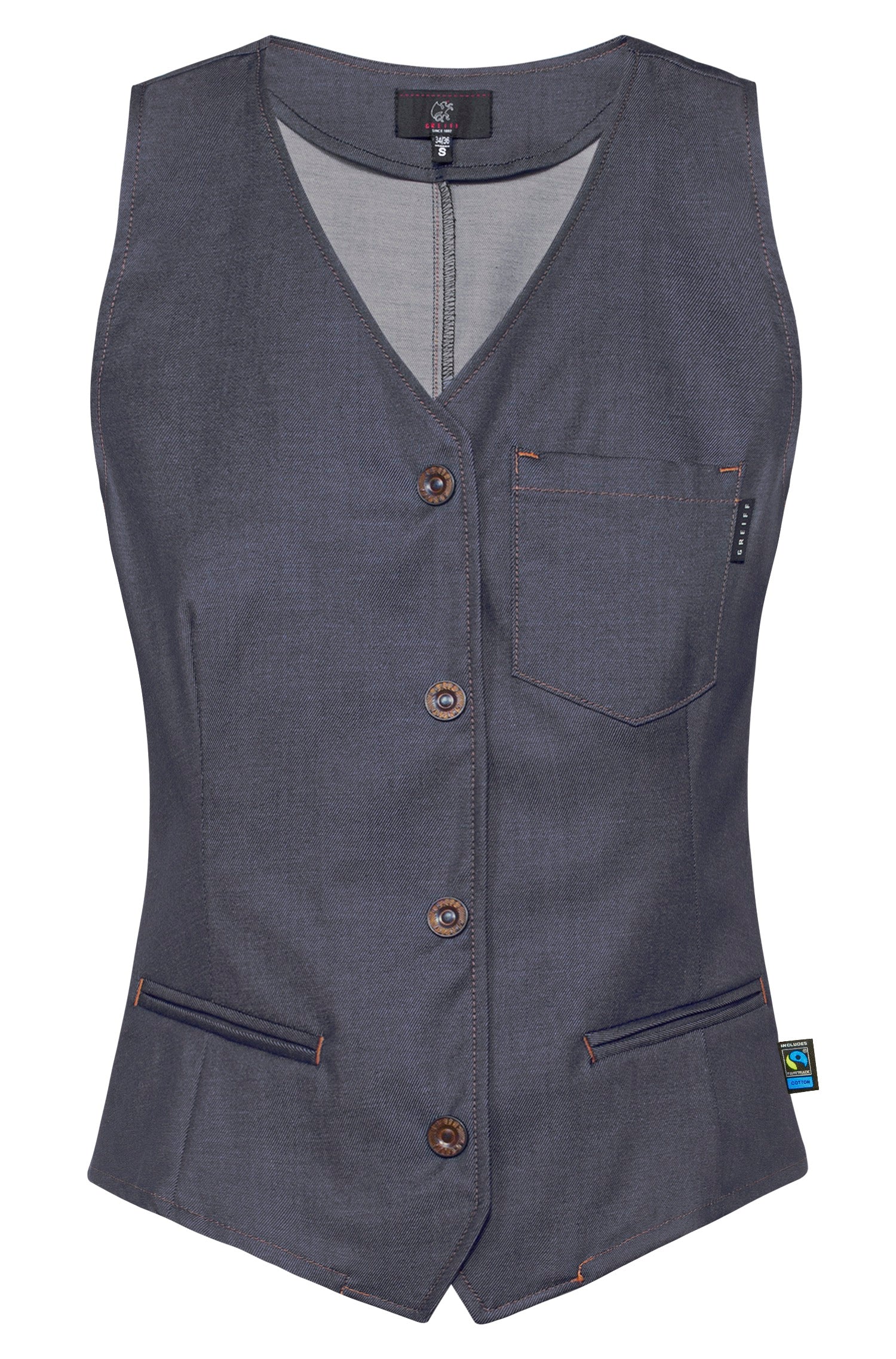 Damen Weste 1716 Denimstyle