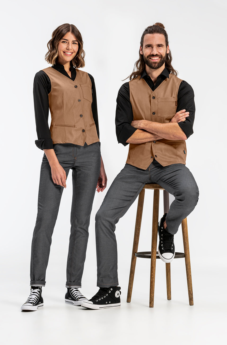 Damen Weste 1716 Denimstyle von Greiff bei workers friend