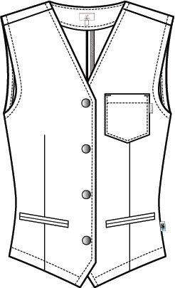 Damen Weste 1716 Denimstyle
