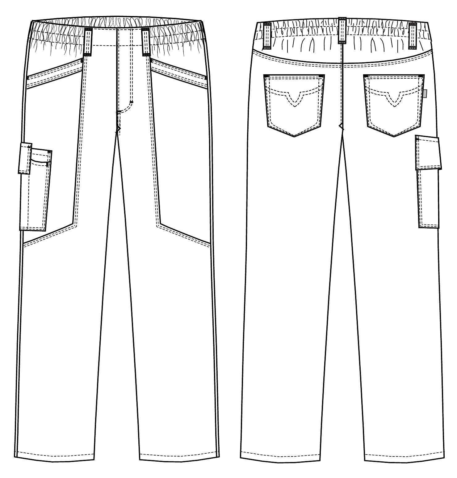 Unisex Pull-On-Hose Kentaur 18140