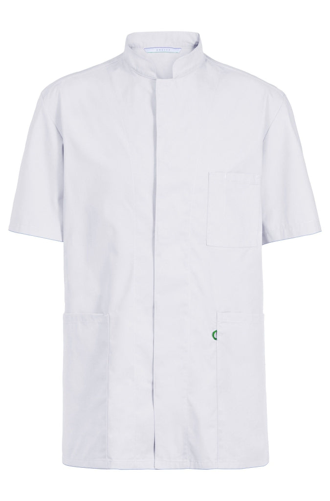 Unisex-Kasack 5006 mit Druckknöpfen und Stehkragen