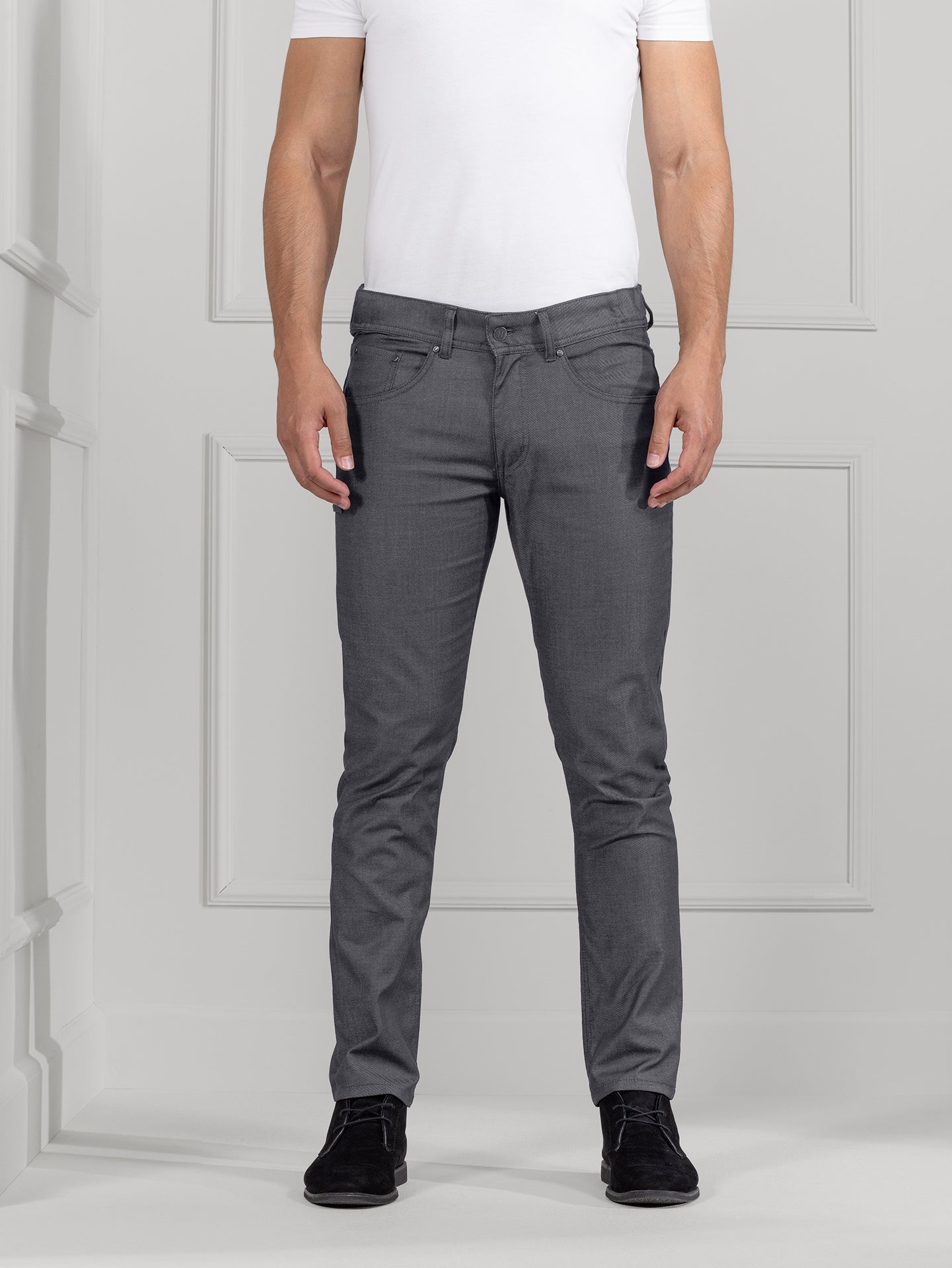 Herren Denim Hose 1136 Chicago schwarz von Le Nouveau Chef bei workers friend bestellen