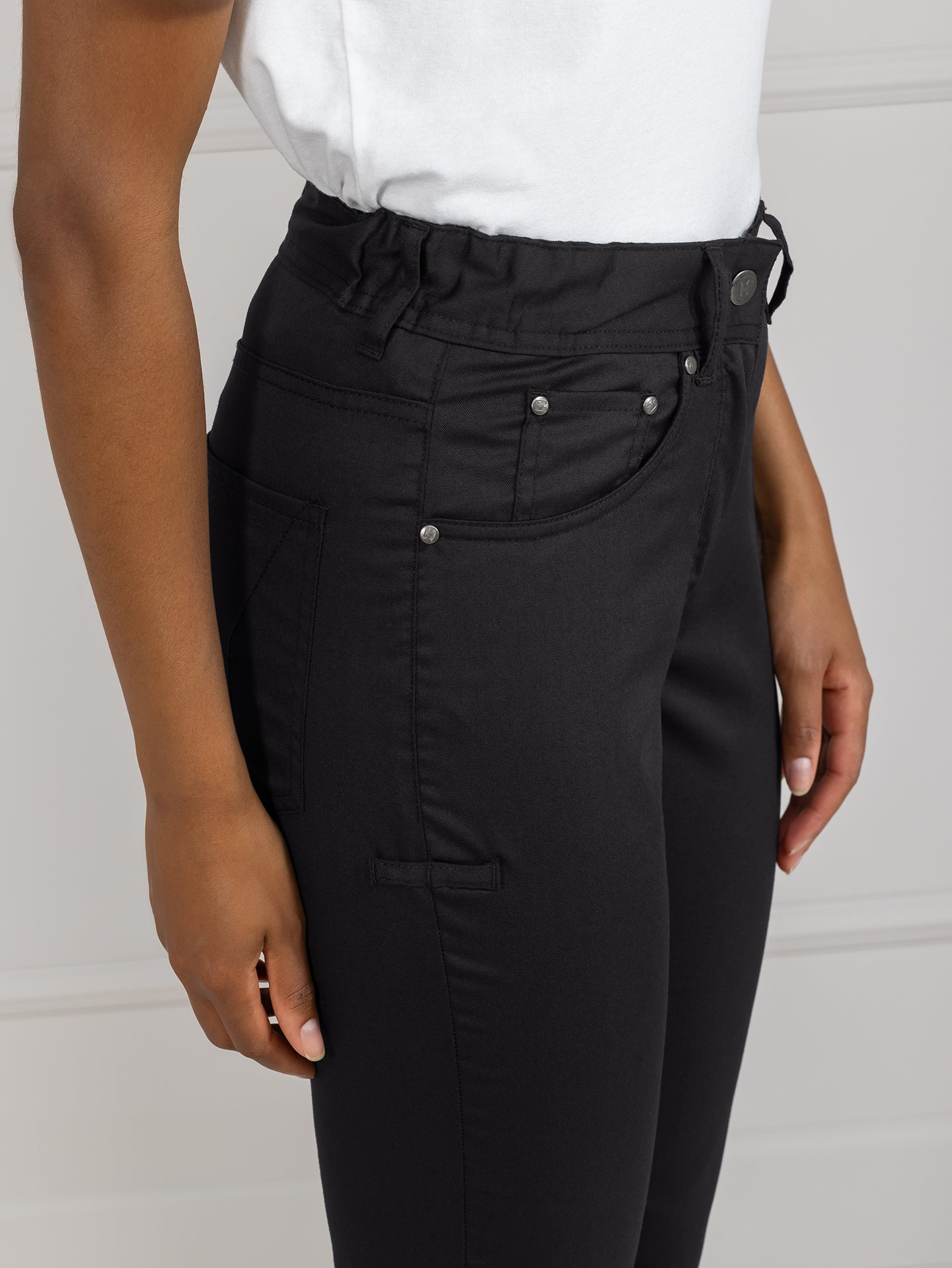 Demen Koch- und Servicehose 1137 Ohio schwarz von Le Nouveau Chef bei workers friend