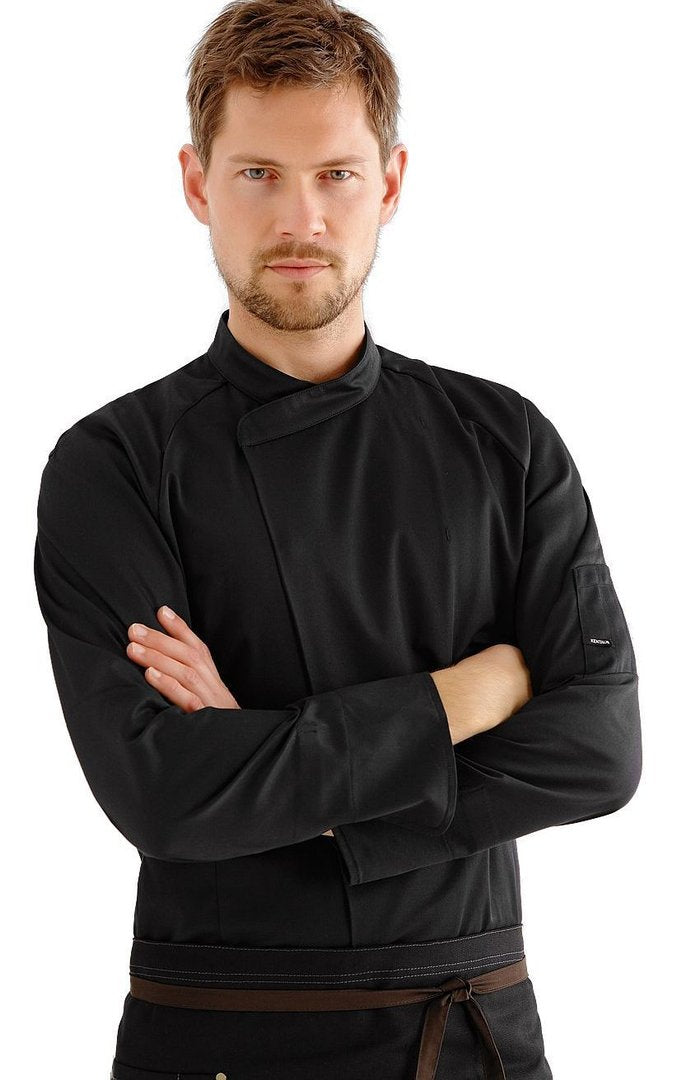 23501_Kochjacke_mit_Druckknoepfen_schwarz