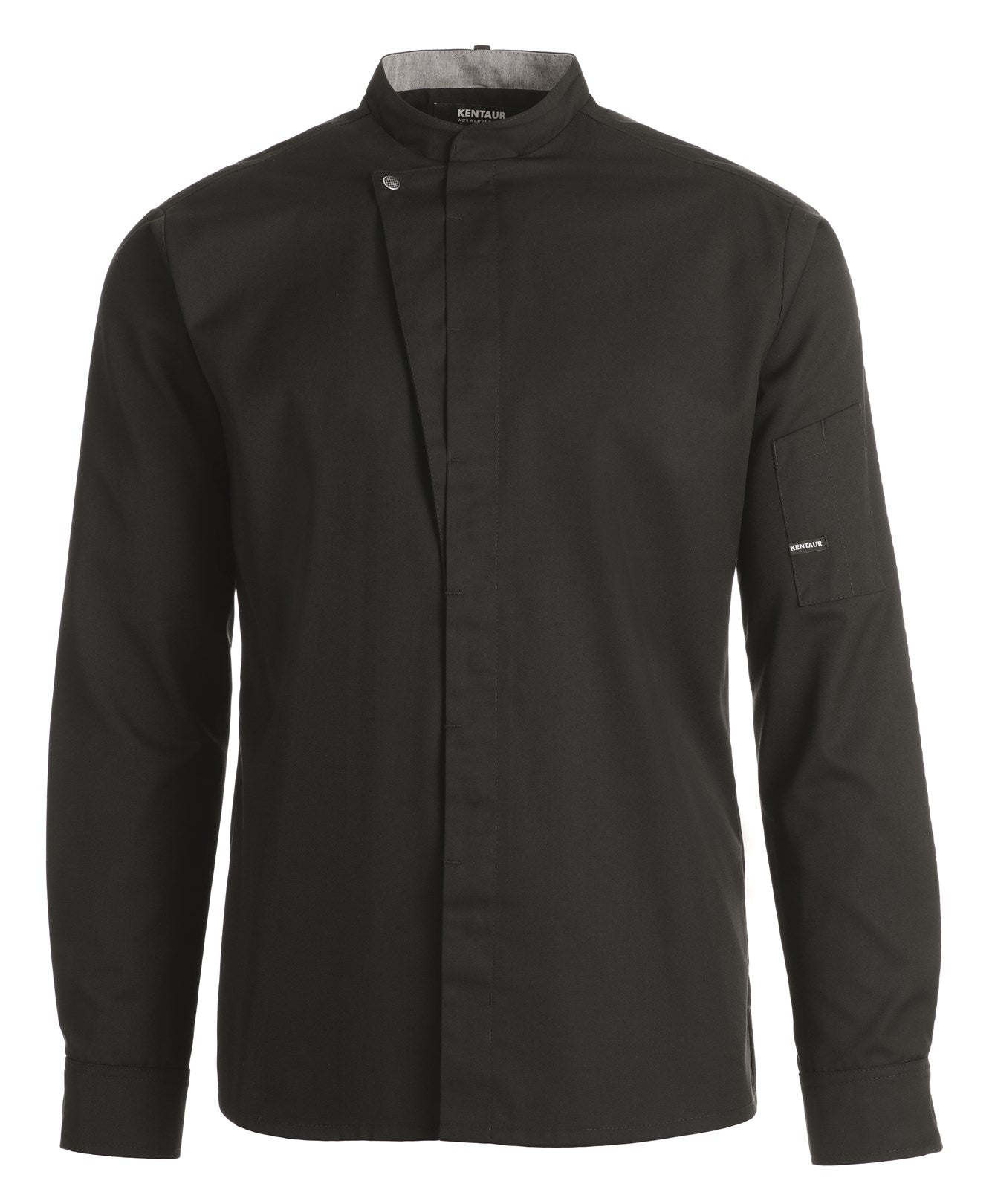 Kochhemd Chef-Style schwarz 23515 von Kentaur